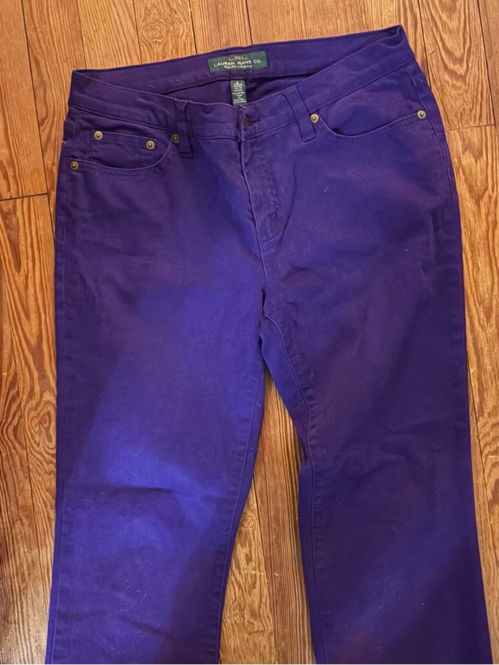 Ralph Lauren Deep Purple Jeans